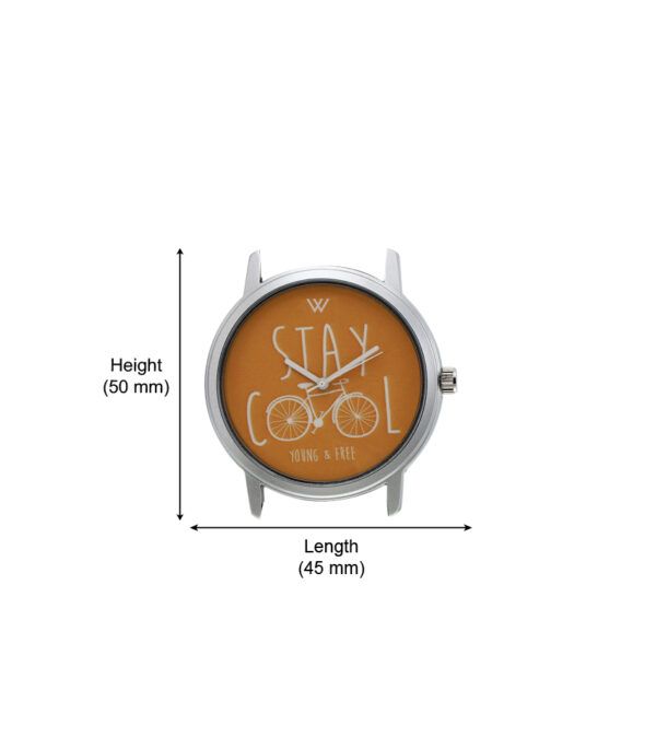 Walrus Multicolor Dial Analog Leather Strap Wrist Watch For Men