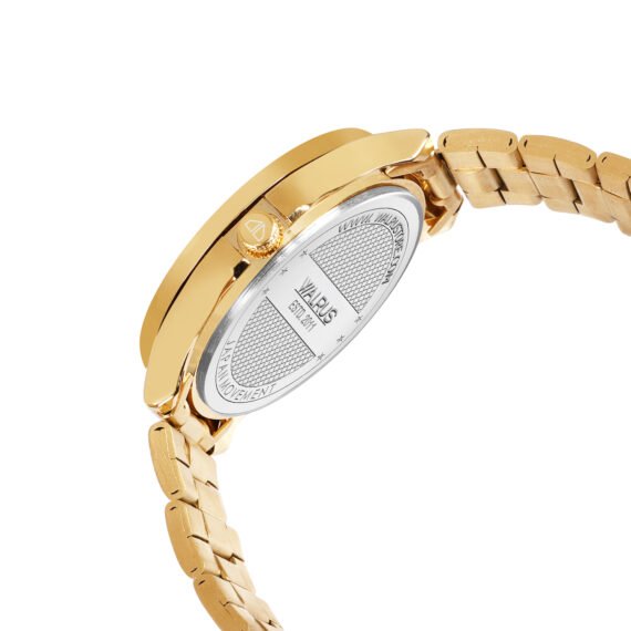 Walrus Elite XXI Series Gold Premium Wrist Watch For Men With Day & Date Function