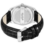 Walrus Black Dial Analog Leather Strap Wrist Watch For Men