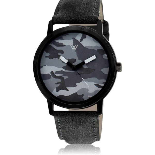 Walrus Multicolor Dial Analog Leather Strap Wrist Watch For Men