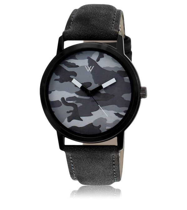 Walrus Multicolor Dial Analog Leather Strap Wrist Watch For Men