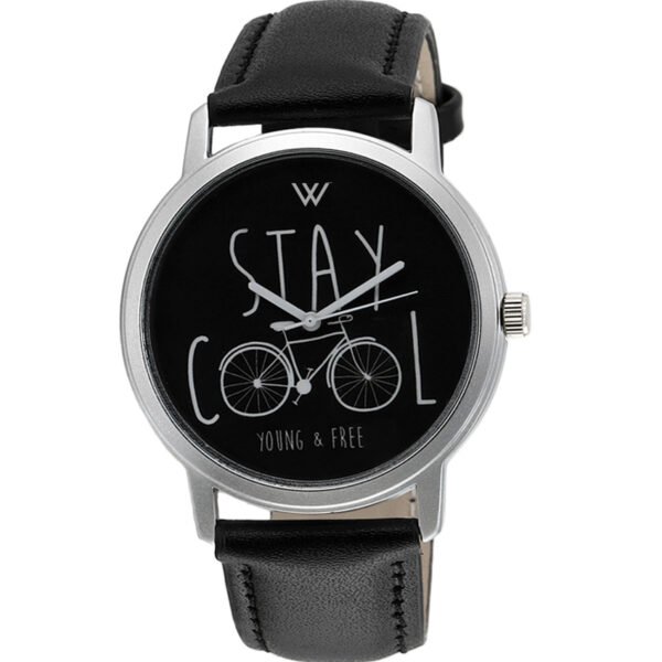 Walrus Multicolor Dial Analog Leather Strap Wrist Watch For Men