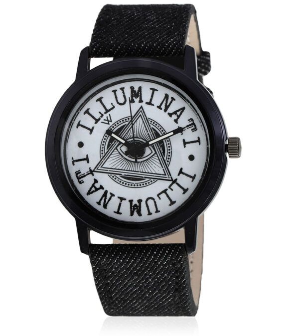 Walrus Multicolor Dial Analog Leather Strap Wrist Watch For Men