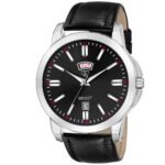 Walrus C Series Black Dial Wrist Watch For Men With Date Function