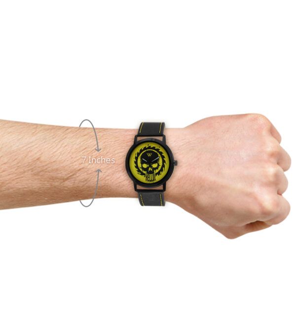Walrus Multicolor Dial Analog Leather Strap Wrist Watch For Men
