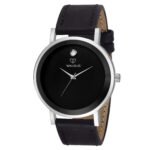 Walrus Moon Series Black Dial Dull Finish Wrist Watch For Men