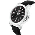 Walrus C Series Black Dial Wrist Watch For Men With Date Function