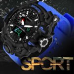 Walrus Black Analog Digital Wrist Watch For Men