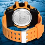 Walrus Yellow Analog Digital Wrist Watch For Men