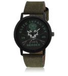 Walrus Multicolor Dial Analog Leather Strap Wrist Watch For Men
