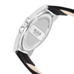 Walrus Black Dial Analog Leather Strap Wrist Watch For Men