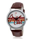 Walrus Multicolor Dial Analog Leather Strap Wrist Watch For Men