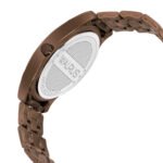 Walrus Brown Dial Analog Brass Chain Wrist Watch For Men With PUSH Button Lock