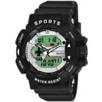 Walrus Black Analog Digital Wrist Watch For Men