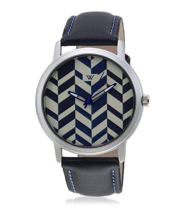 Walrus Multicolor Dial Analog Leather Strap Wrist Watch For Men