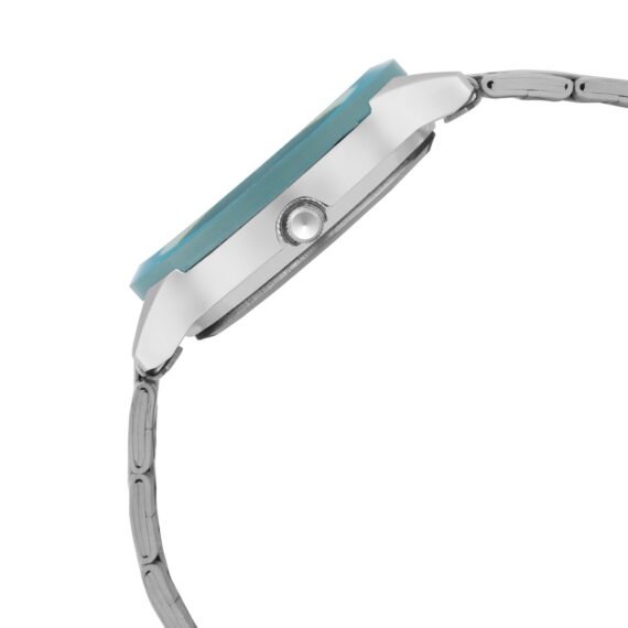 Walrus Colors II Series Cyan Dial Metallic Wrist Watch For Women