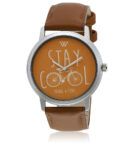 Walrus Multicolor Dial Analog Leather Strap Wrist Watch For Men