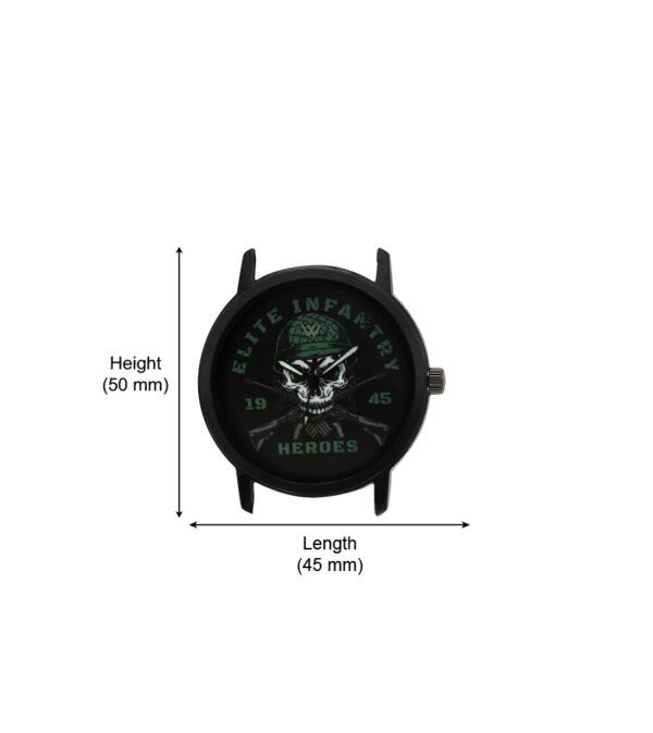 Walrus Multicolor Dial Analog Leather Strap Wrist Watch For Men