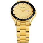 Walrus Elite XXI Series Gold Premium Wrist Watch For Men With Day & Date Function