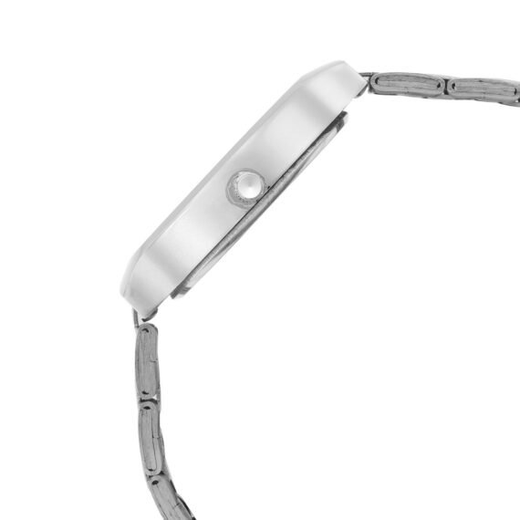 Walrus Alice Series Pink Dial Metallic Wrist Watch For Women